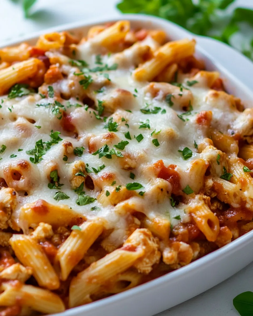 Classic Chicken Parmesan Pasta image