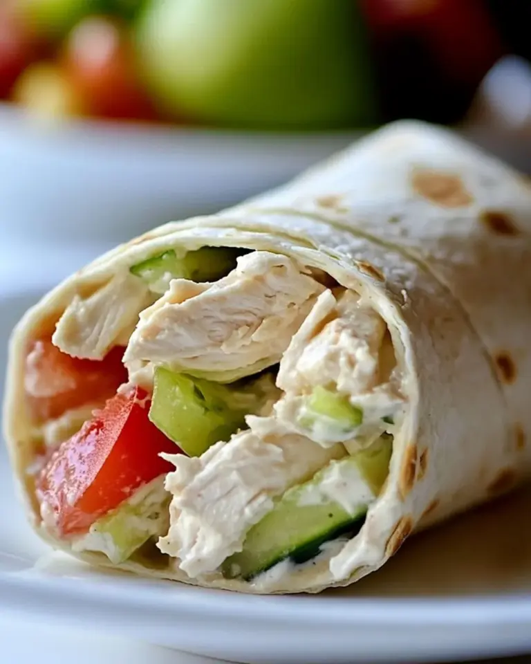 Easy Chicken Salad Wrap Recipe photo
