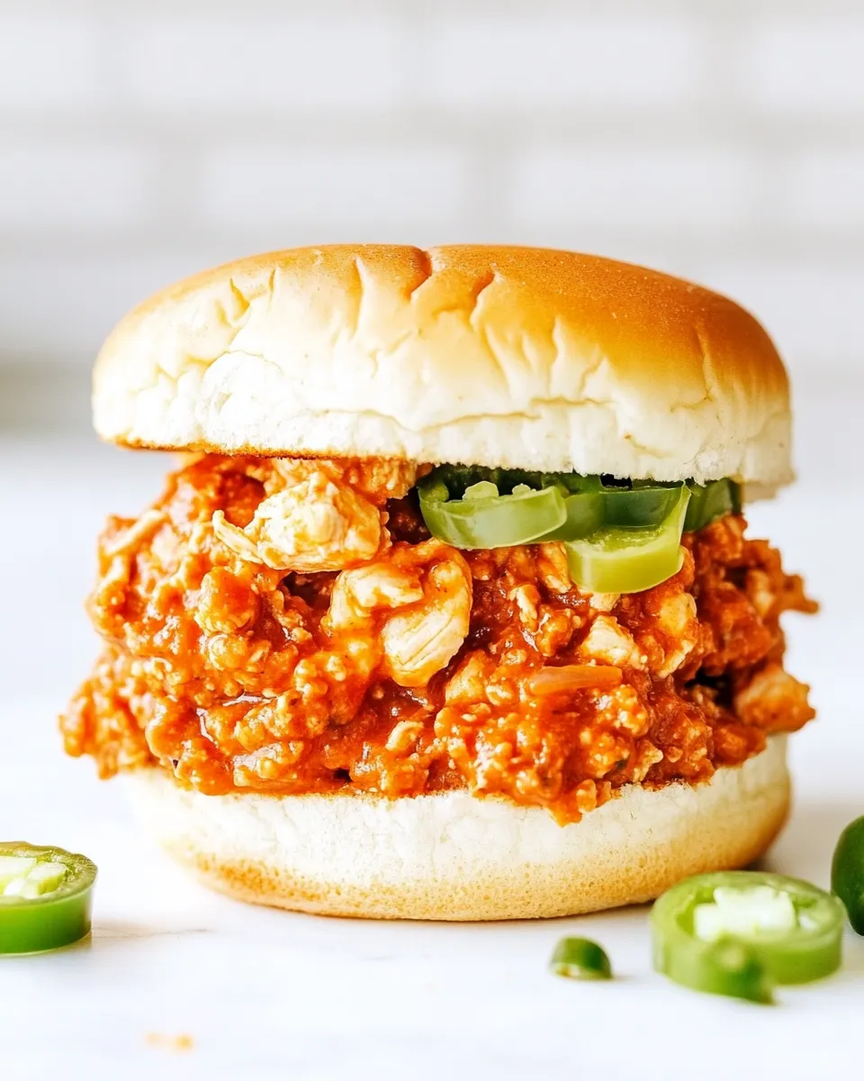 Easy Chicken Sloppy Joes image