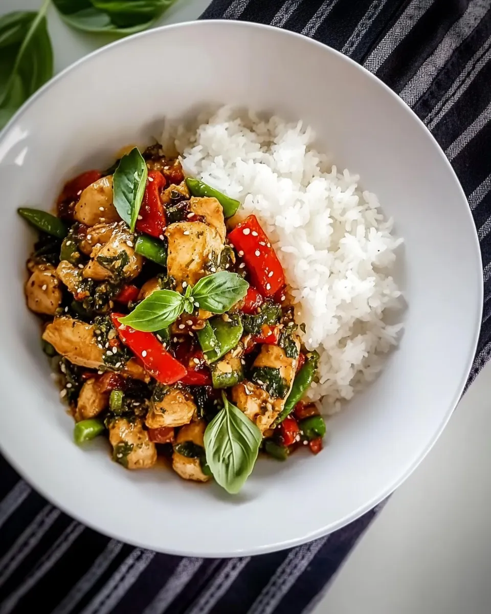 Savory Chicken Stir-Fry With Coriander And Spicy Sweet Sauce recipe photo