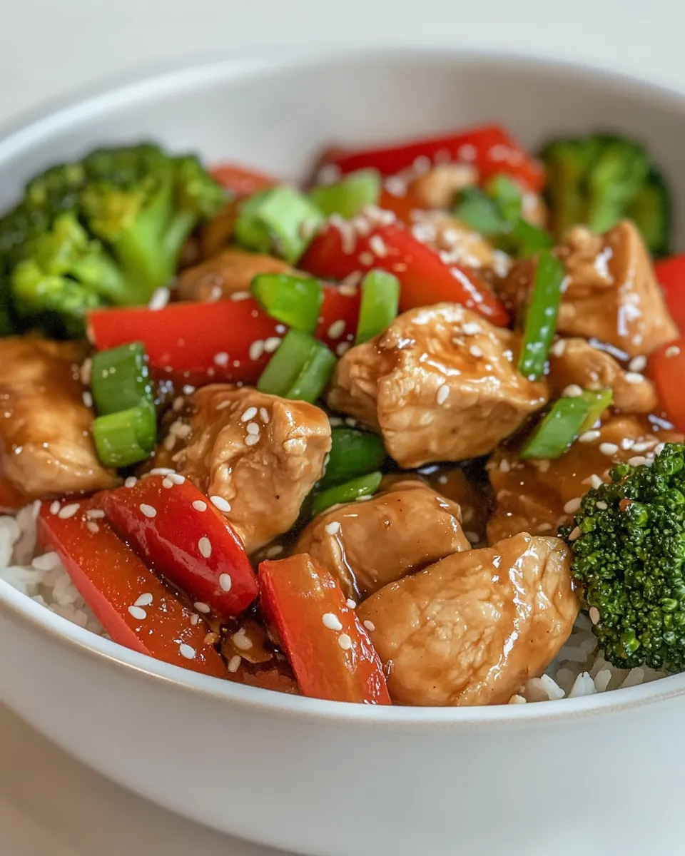 Homemade Chicken Teriyaki Bowl photo