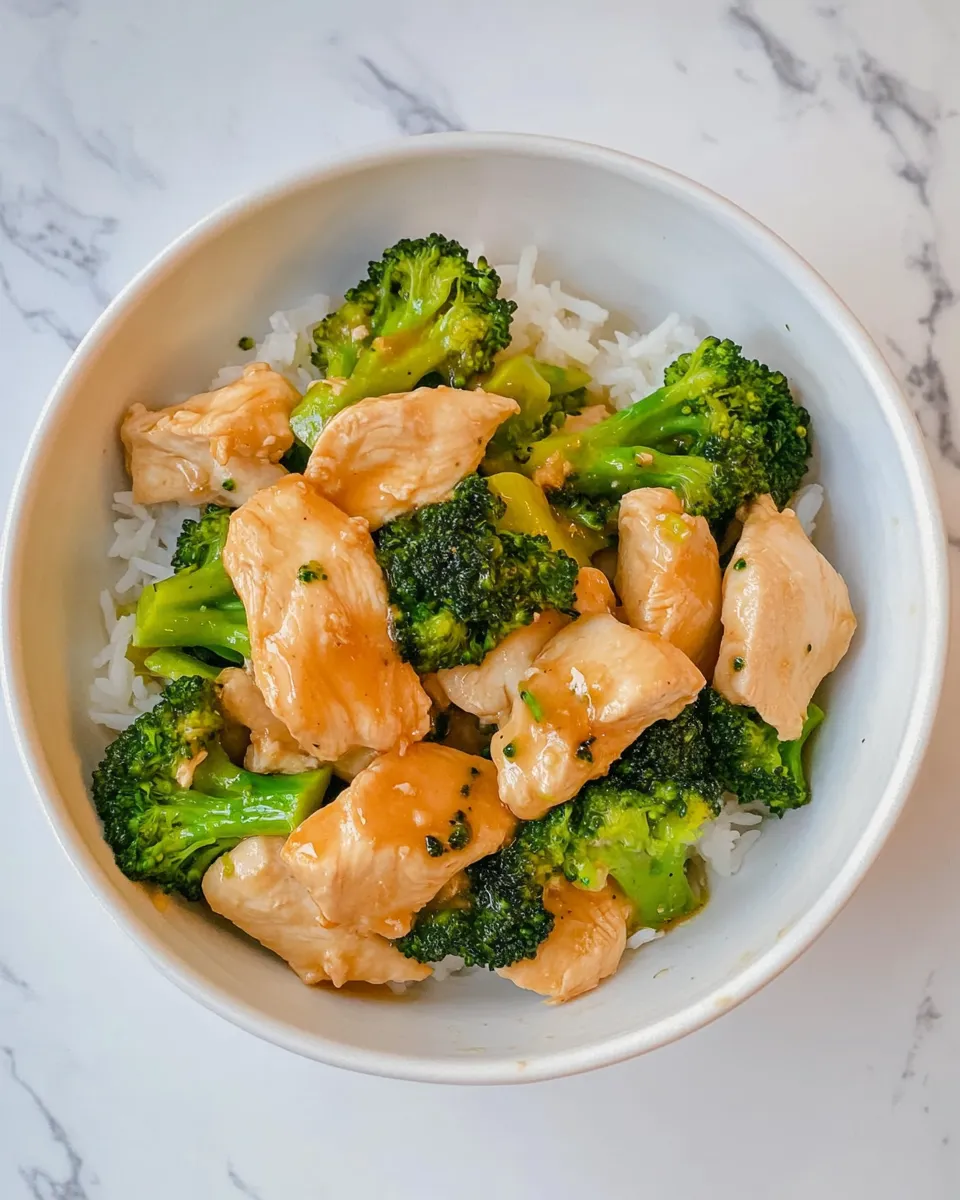 Delicious Chicken and Broccoli Stir-Fry shot