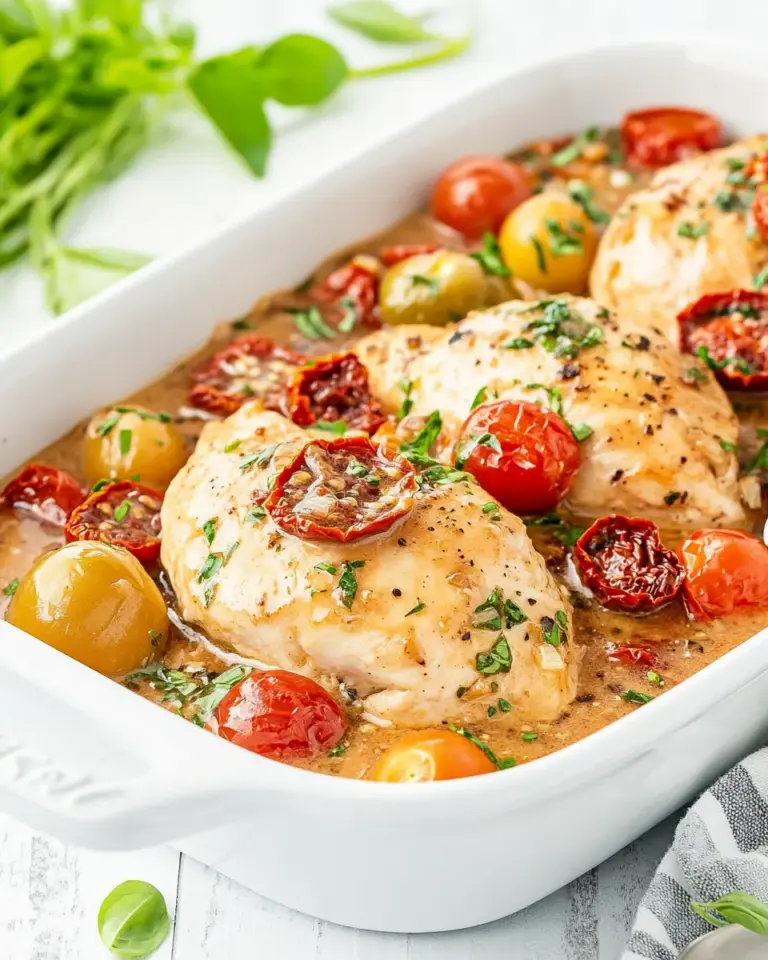 Homemade Chicken with Sun-Dried Tomato Sauce photo