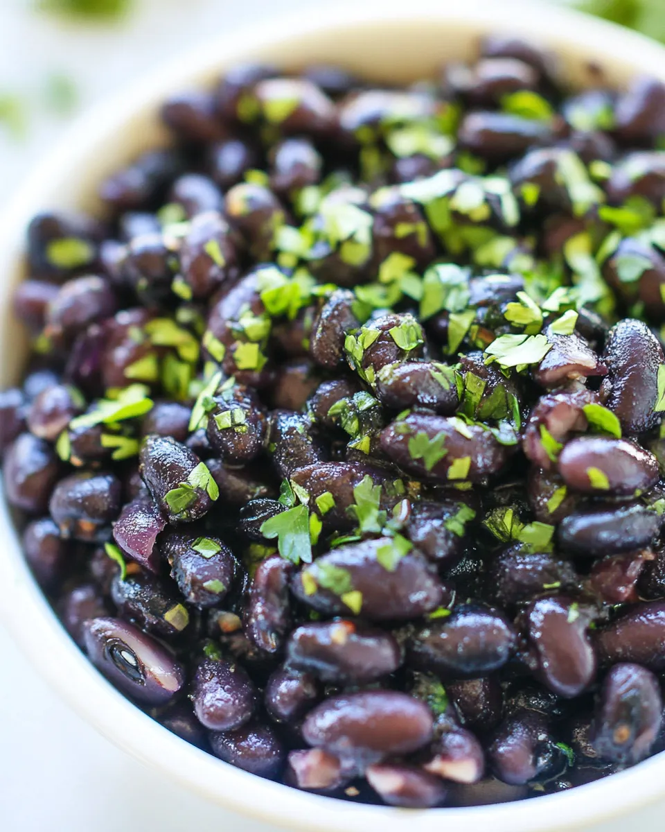Homemade Chipotle Black Beans Recipe (Copycat) with photo