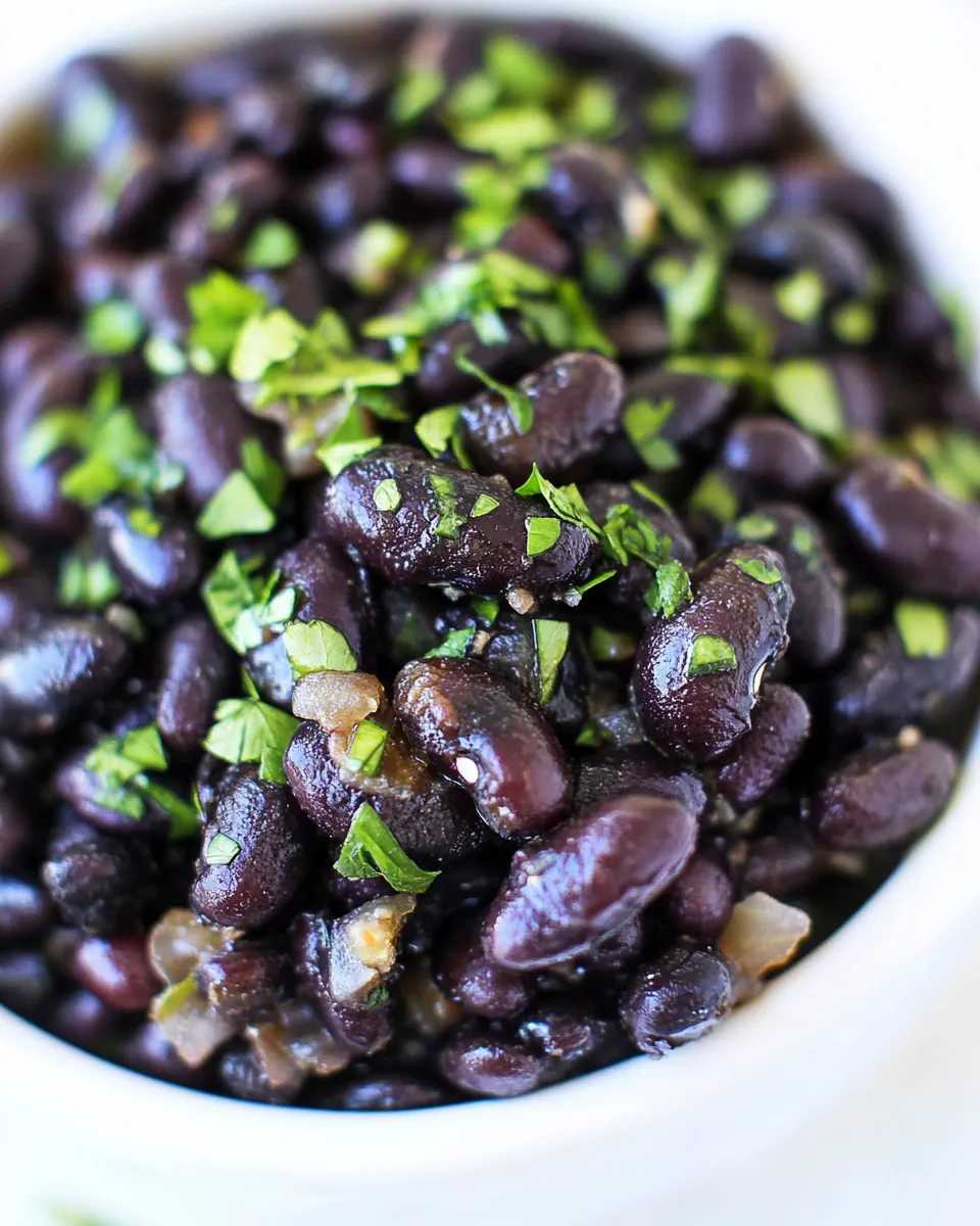 Classic Chipotle Black Beans Recipe (Copycat) with image