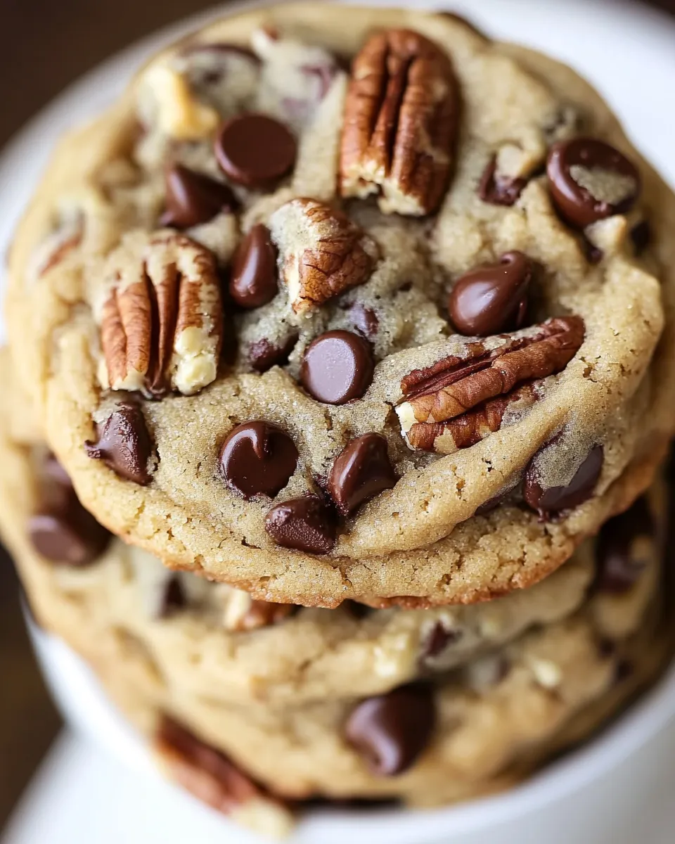 Easy Chocolate Chip Pecan Cookies recipe photo