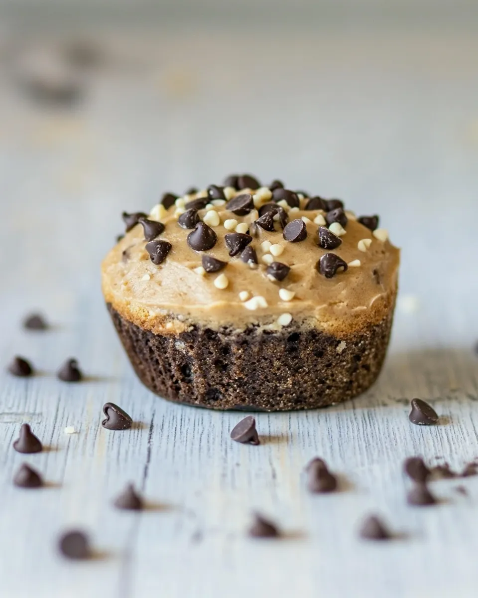 Easy Chocolate Chip Protein Cupcakes recipe photo