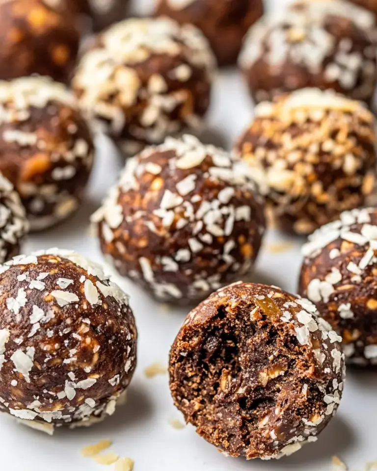 Homemade Chocolate Date Balls photo