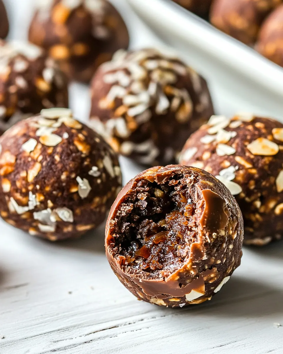 Delicious Chocolate Date Balls image