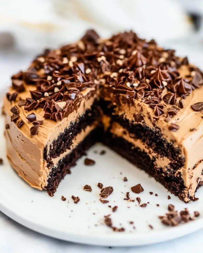 Tasty Chocolate Fudge Peanut Butter Cake. image