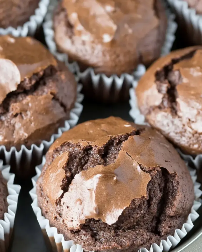Homemade Chocolate Protein Muffins photo