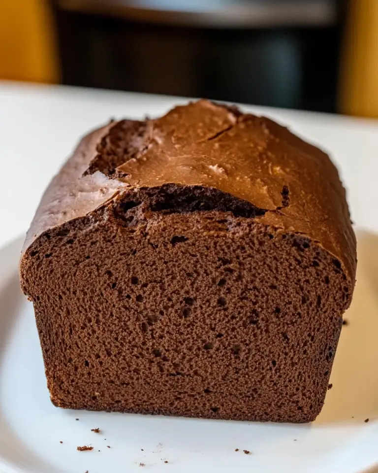 Homemade Chocolate Yeast Bread Recipe (Sandwich Loaf) photo