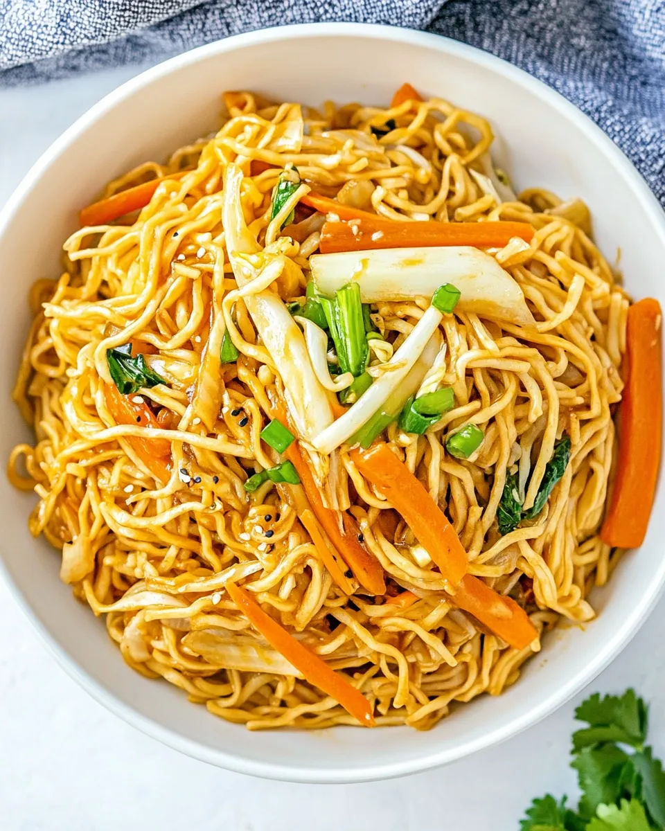 Delicious Chow Mein Recipe dish photo