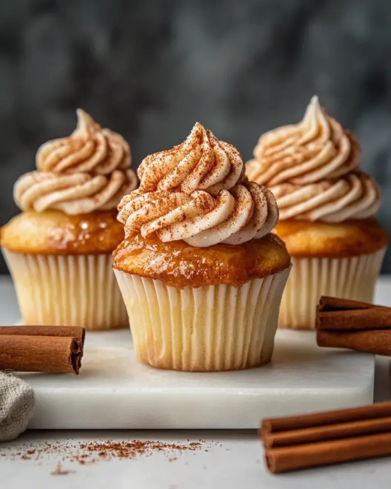 Homemade Churro Cupcakes photo