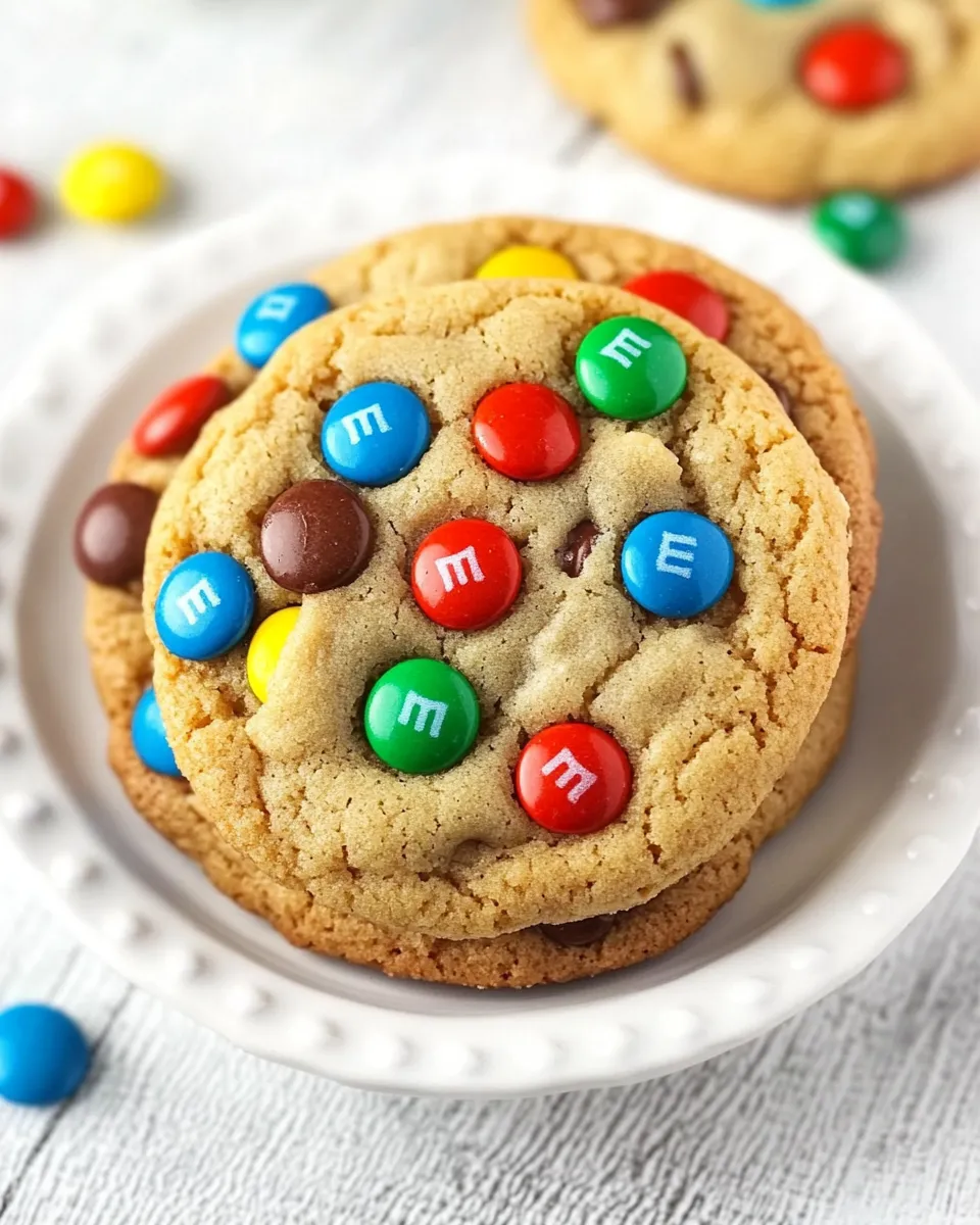 Easy Classic M & M Cookies image