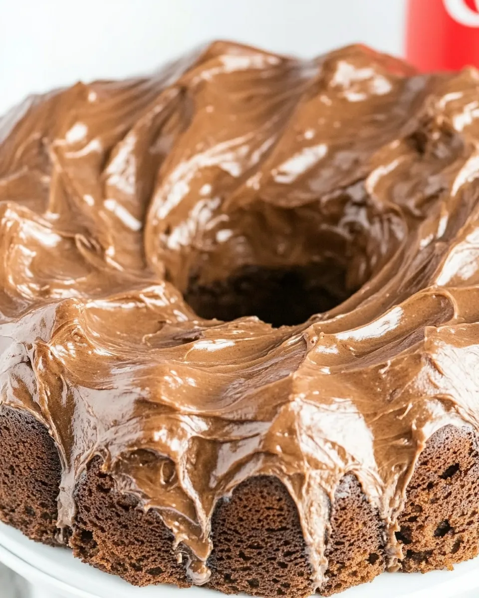 Classic Coca-Cola Cake image
