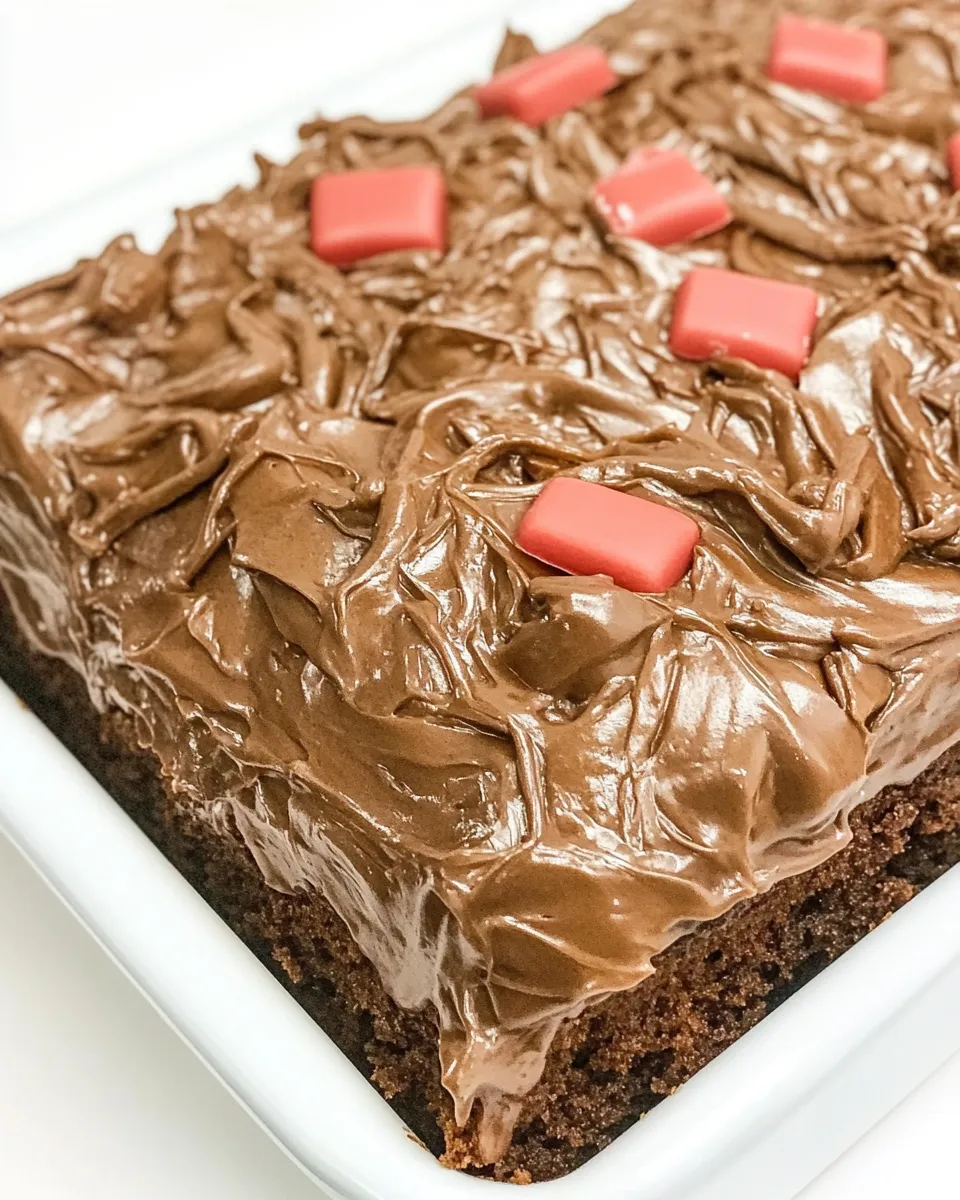 Easy Coca-Cola Cake food shot