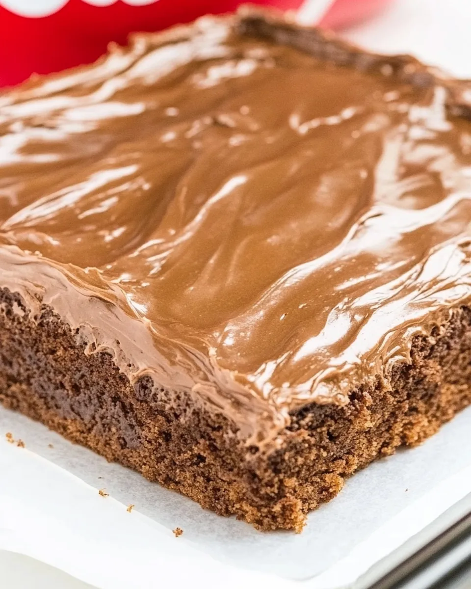 Delicious Coca-Cola Cake dish photo