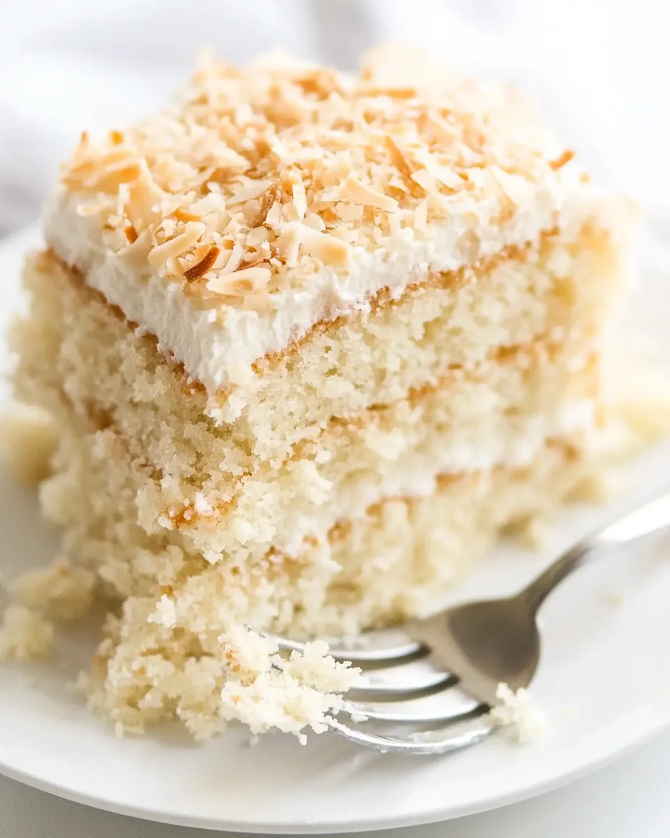 Classic Coconut Cake Recipe image