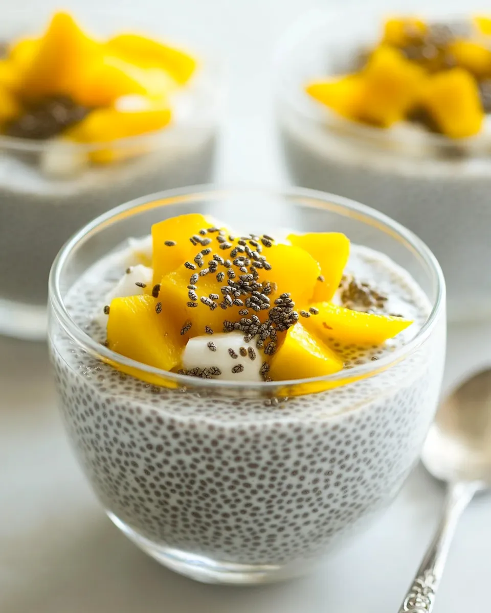 Easy Coconut Chia Seed Pudding recipe photo
