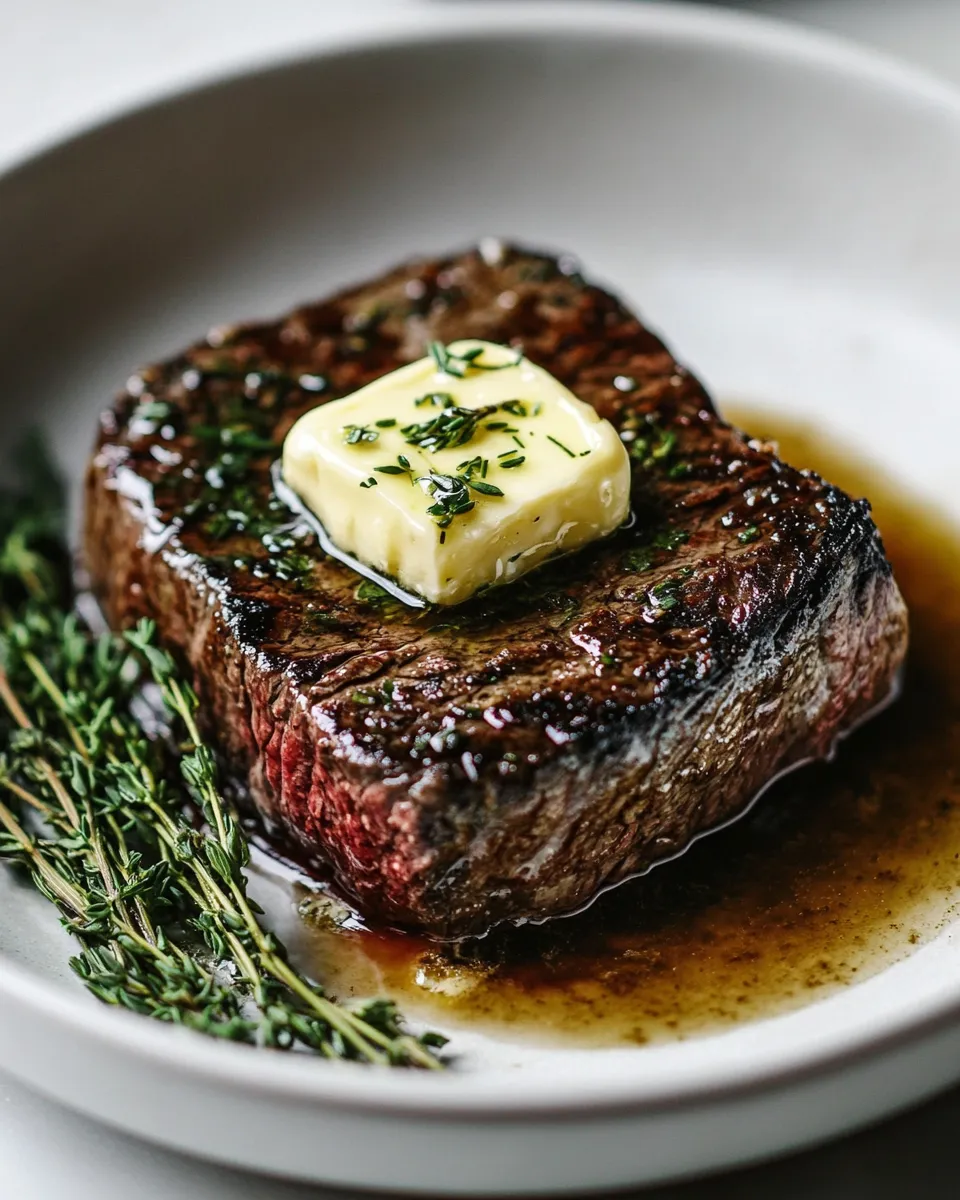 Easy Compound Butter for Steak recipe photo