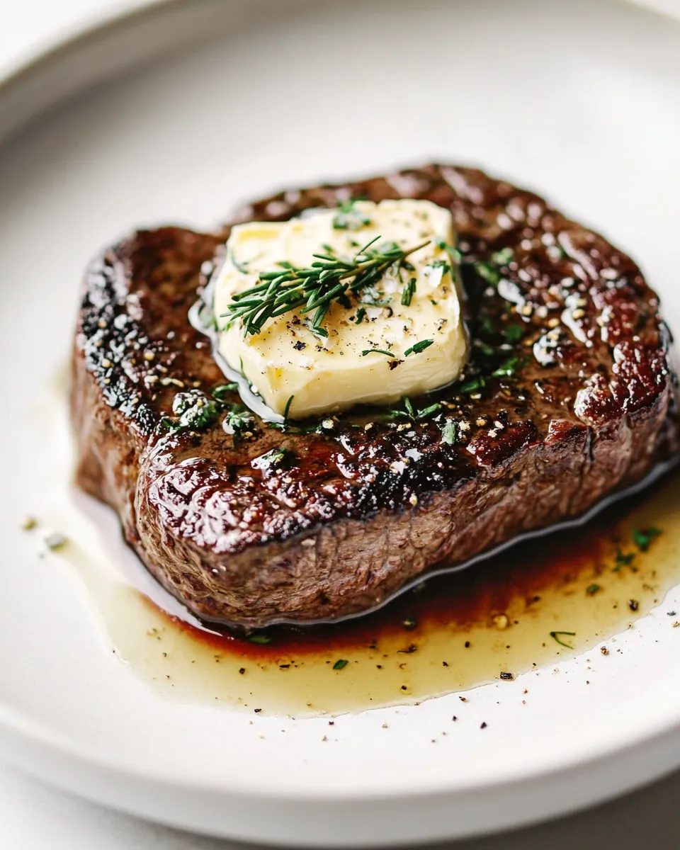 Delicious Compound Butter for Steak shot