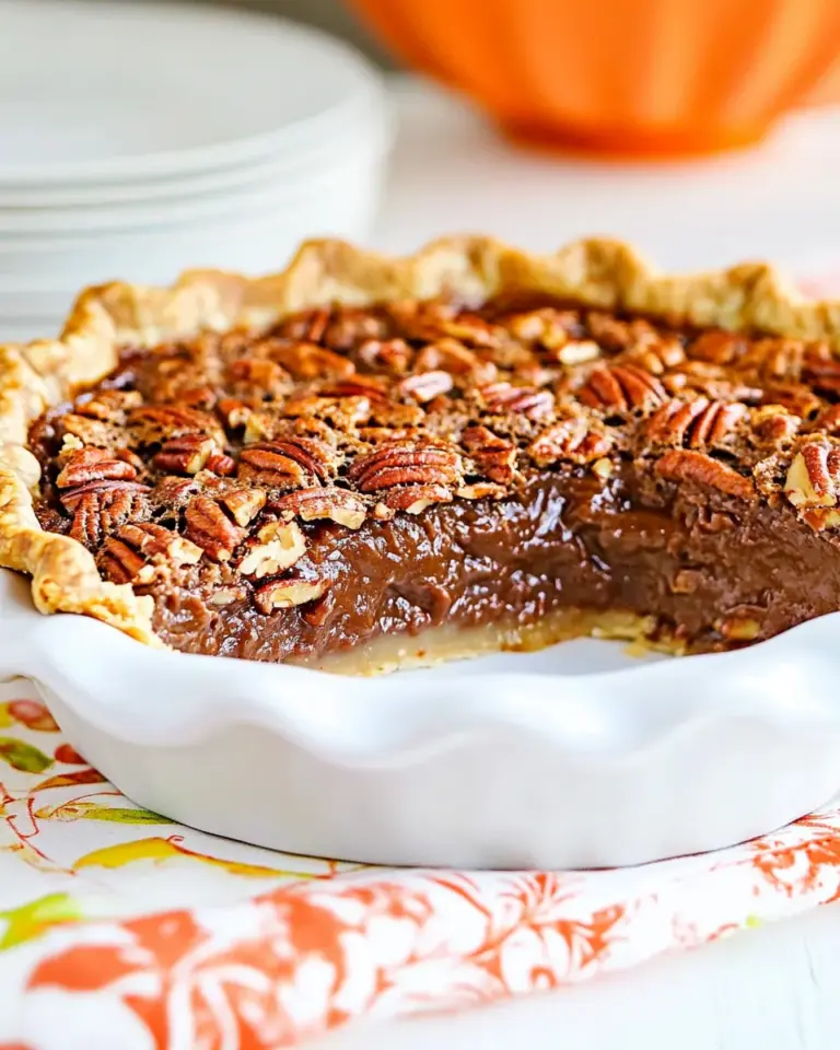 Homemade Cracker Barrel Chocolate Pecan Pie: A Decadent Dessert for All Seasons photo