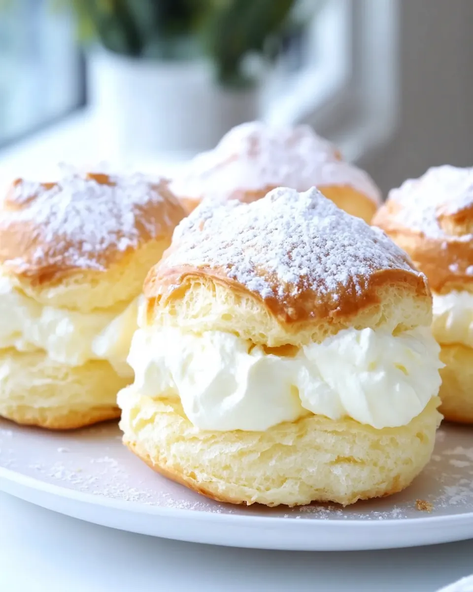 Homemade Cream Puff Recipe photo