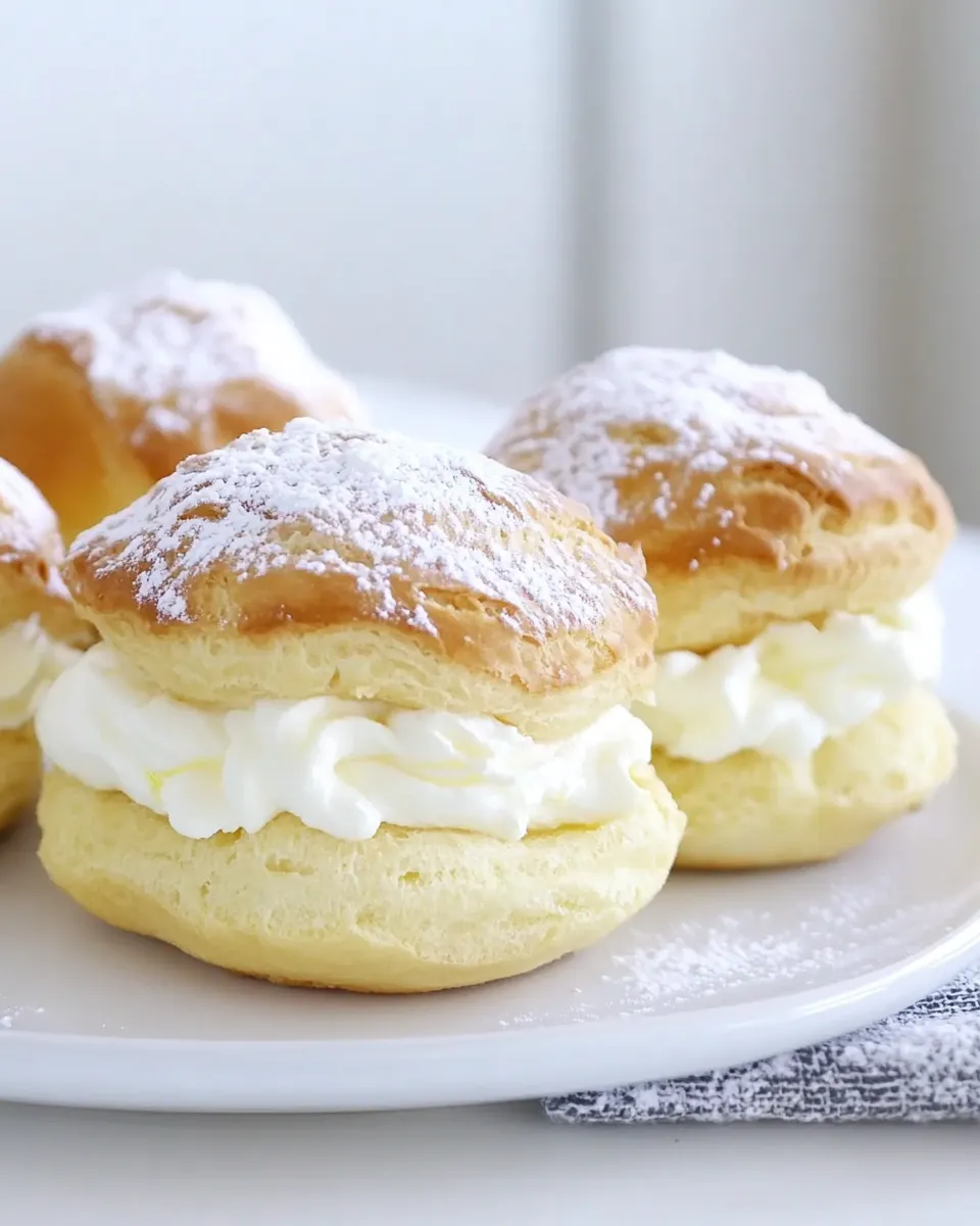 Easy Cream Puff Recipe shot