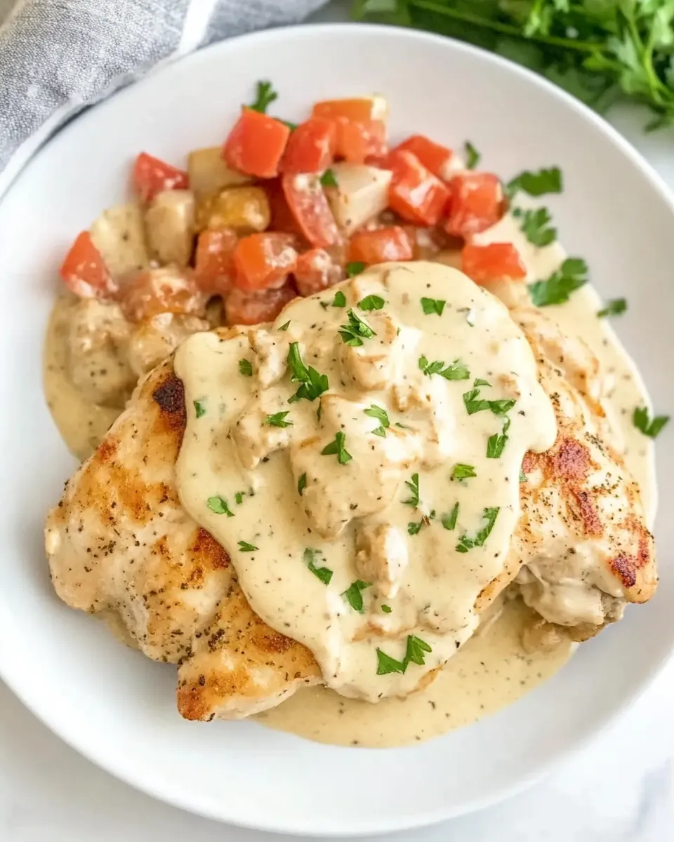 Delicious Creamy Dijon Chicken image