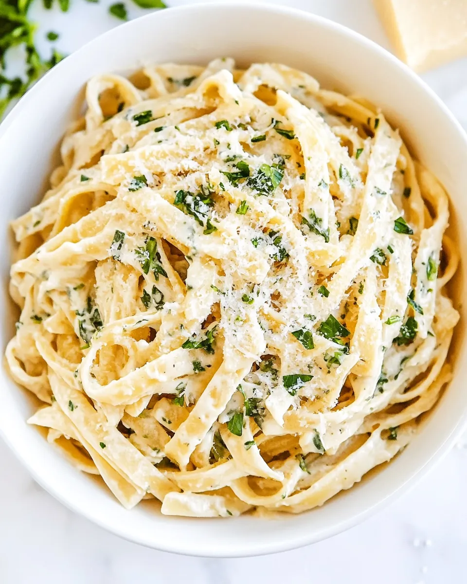 Quick Creamy Goat Cheese Pasta dish photo