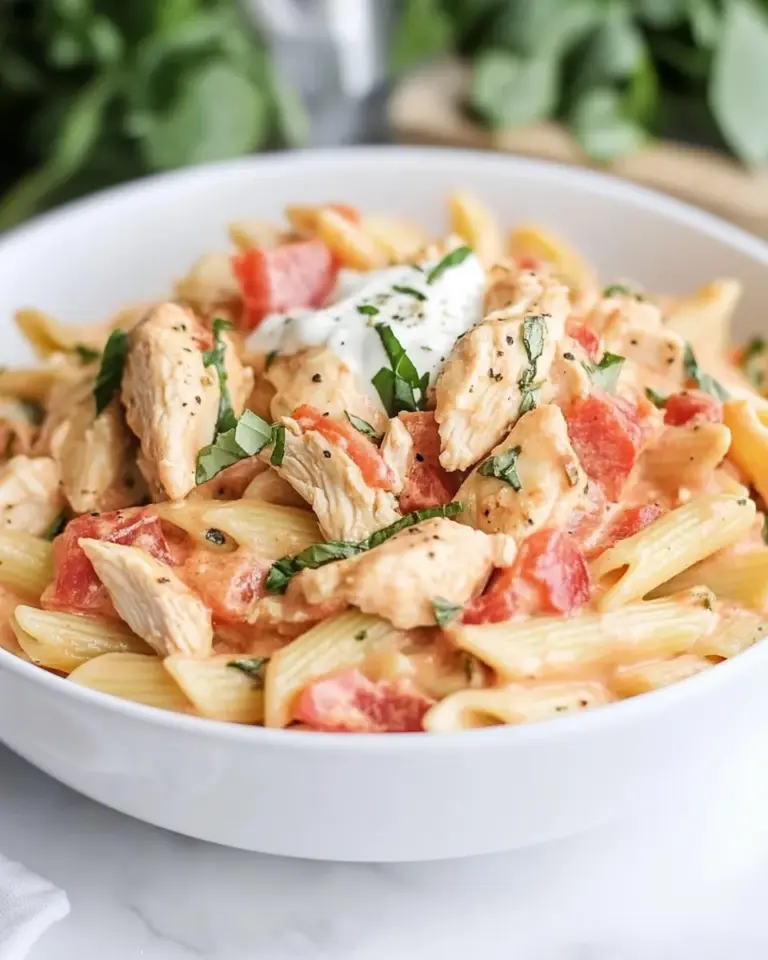 Homemade Creamy Italian Chicken Pasta photo