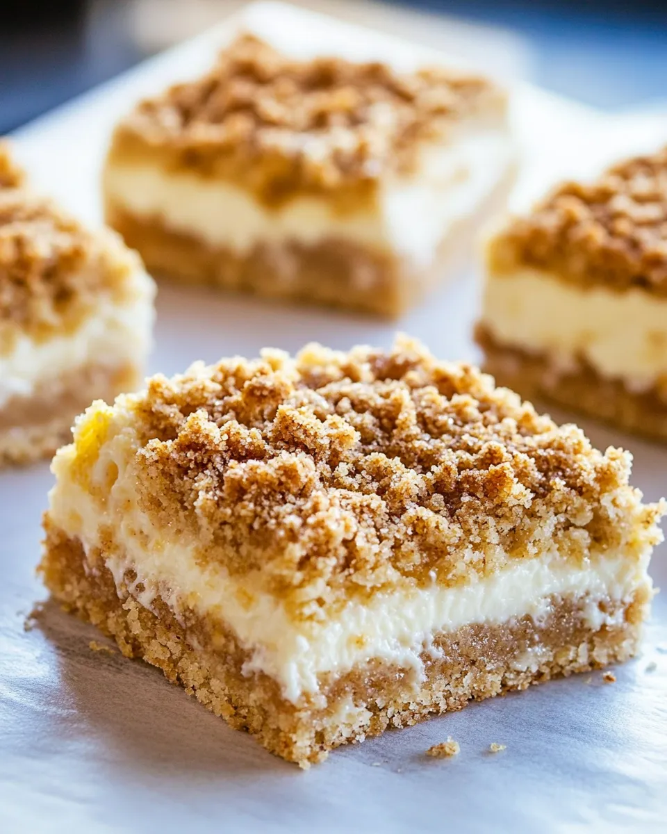 Classic Creamy Lemon Crumb Squares image
