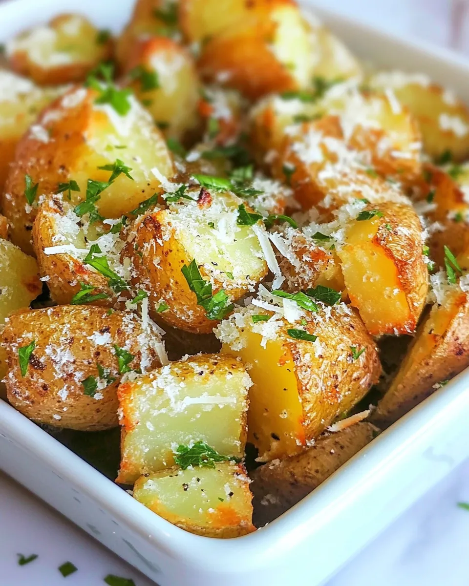 Best Crispy Crunchy Parmesan Potatoes dish photo