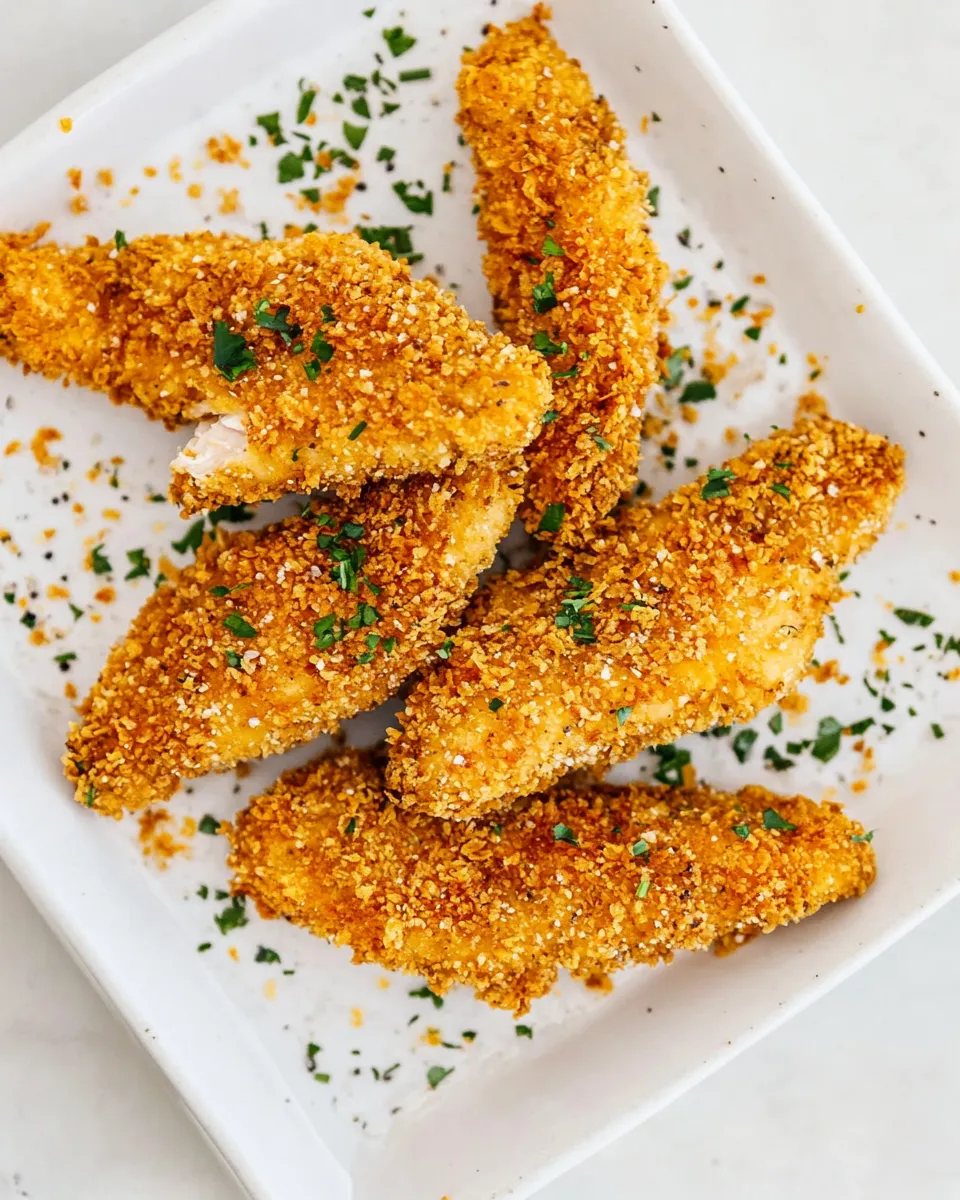 Homemade Crispy Oven Fried Chicken Tenders photo