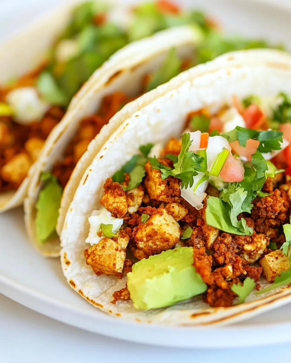 Easy Crispy Tofu Tacos photo
