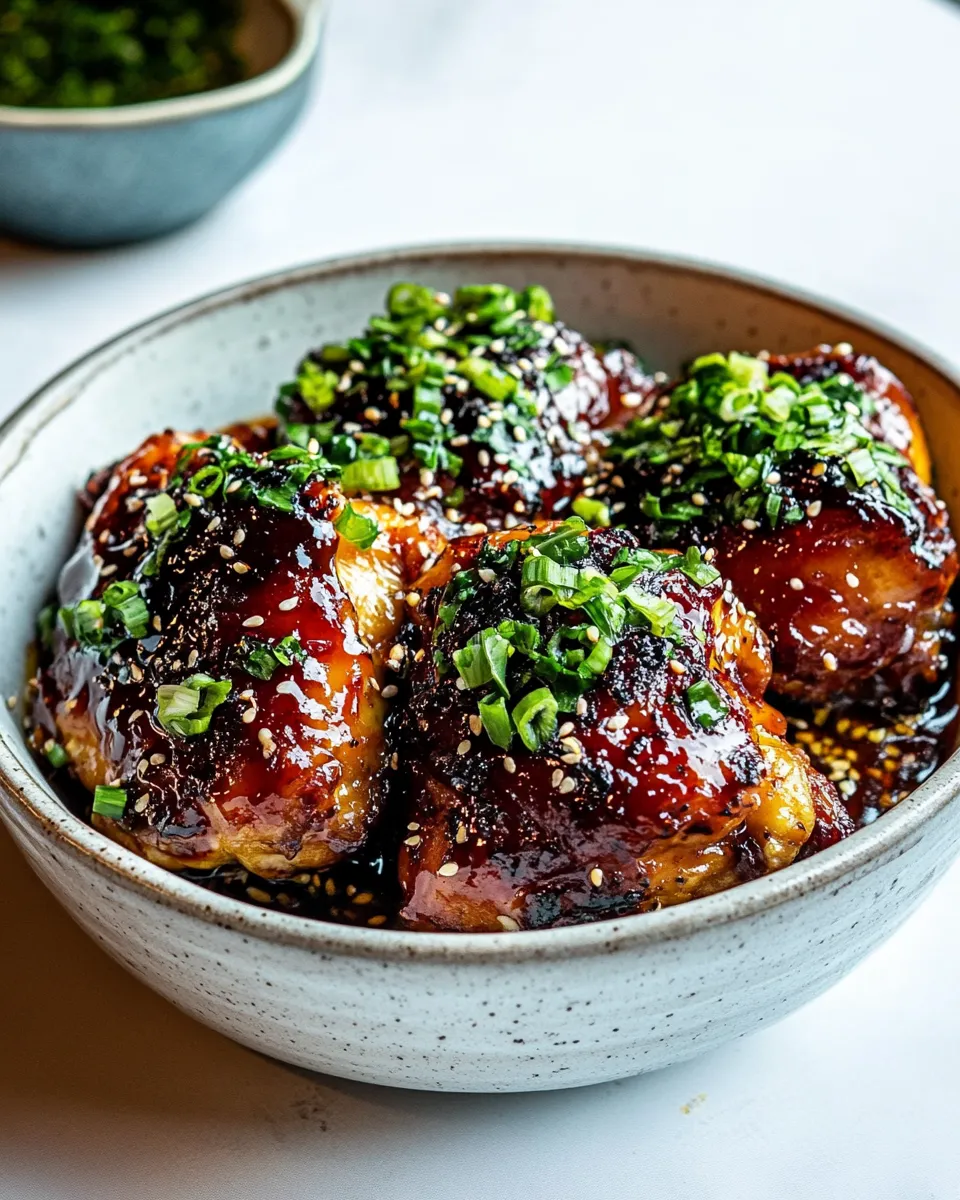 Fresh Crockpot Honey Garlic Chicken. dish image