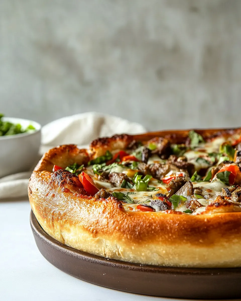 Classic Deep Dish Pizza image