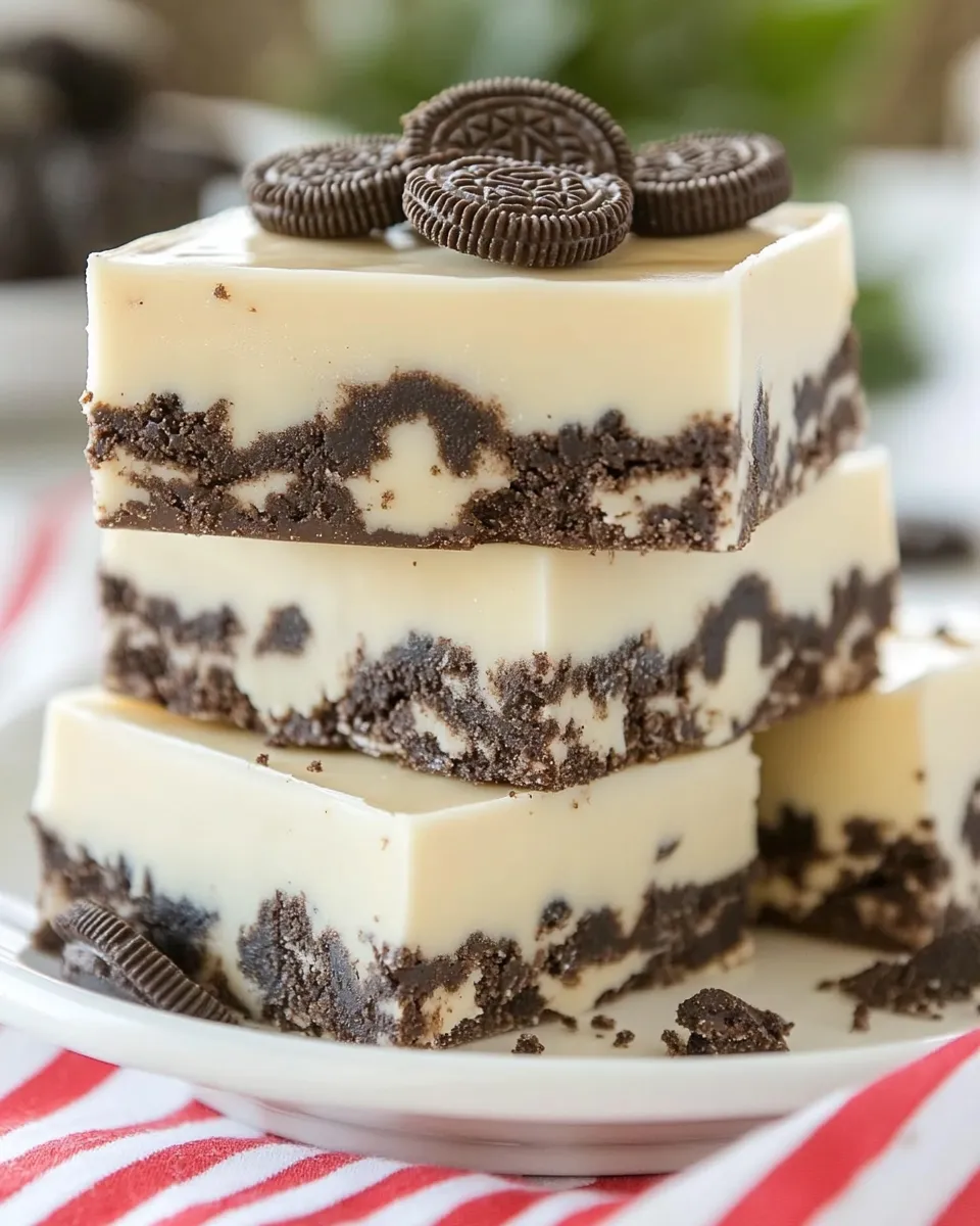 Delicious Double Decker Oreo Fudge shot