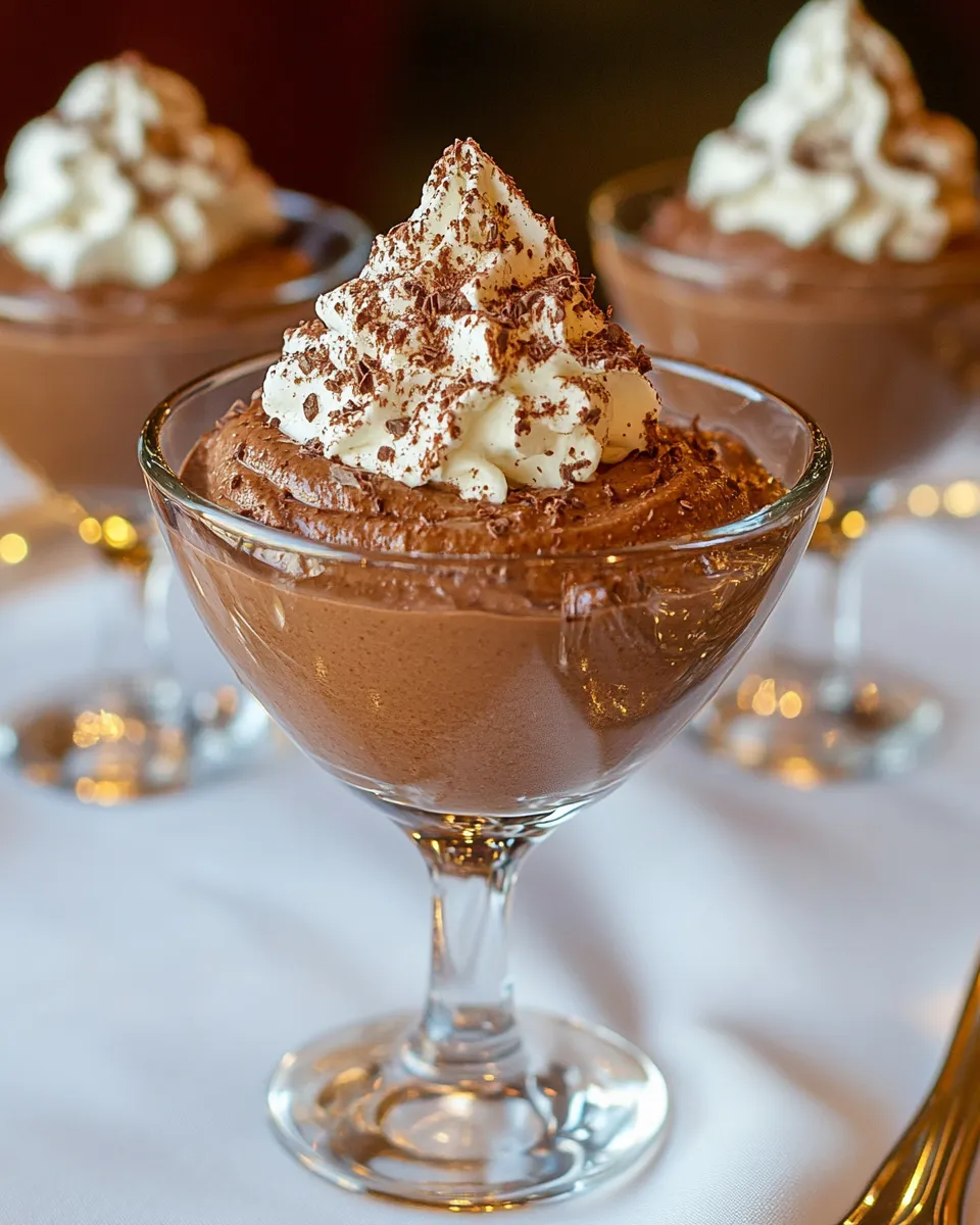 Easy Dulce de Leche Chocolate Mousse recipe photo