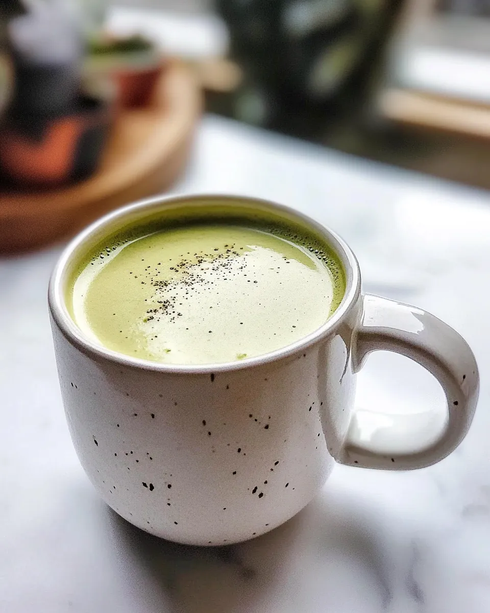 Classic Earl Grey Matcha Latte image