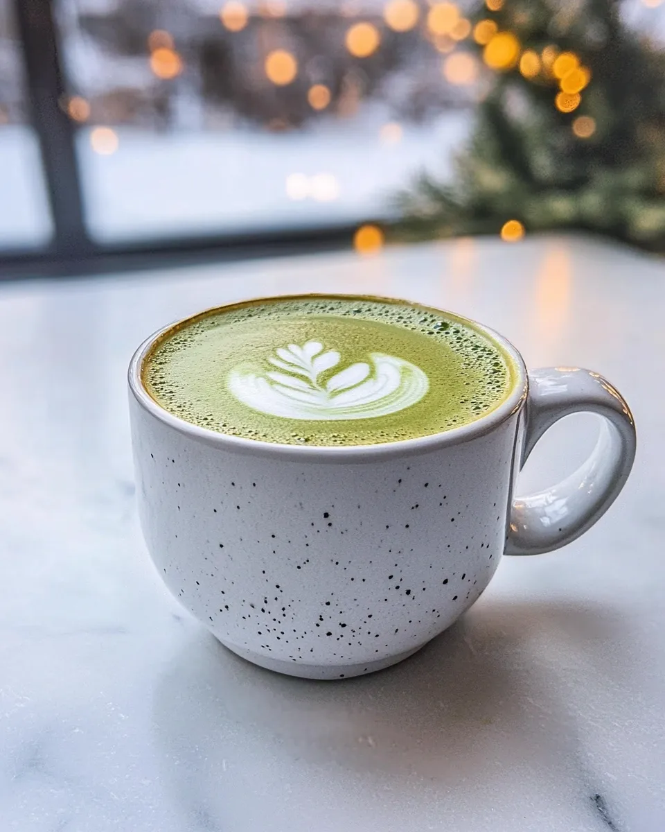 Easy Earl Grey Matcha Latte recipe photo