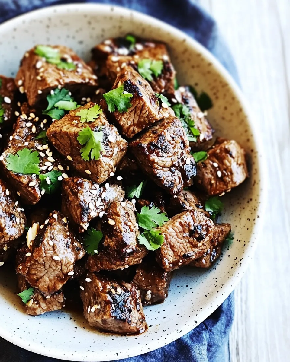 Homemade Easy Asian Steak Bites photo