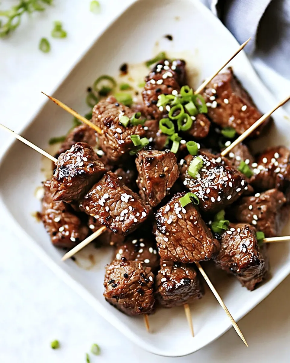 Delicious Easy Asian Steak Bites recipe photo