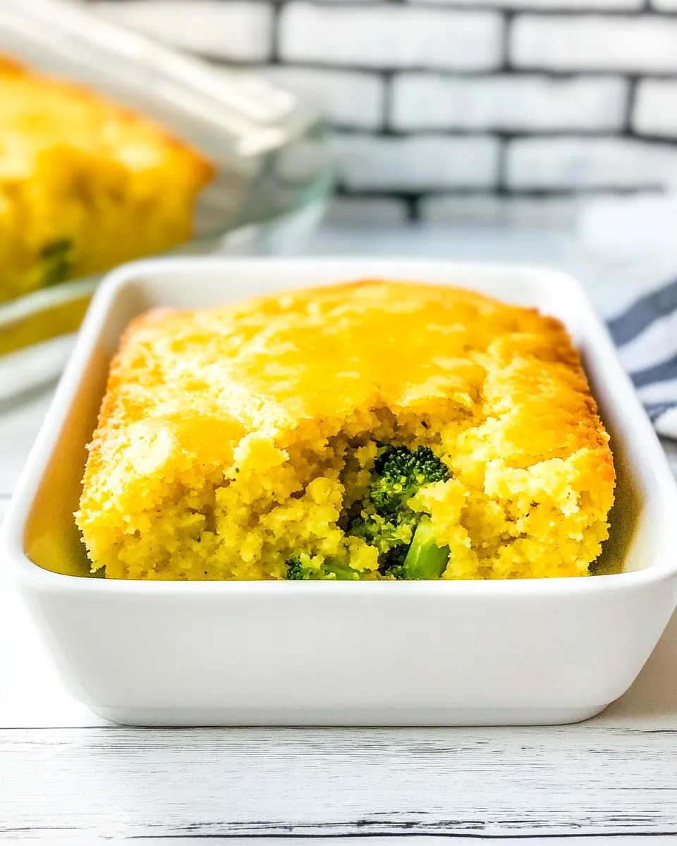 Homemade Easy Broccoli Cornbread photo