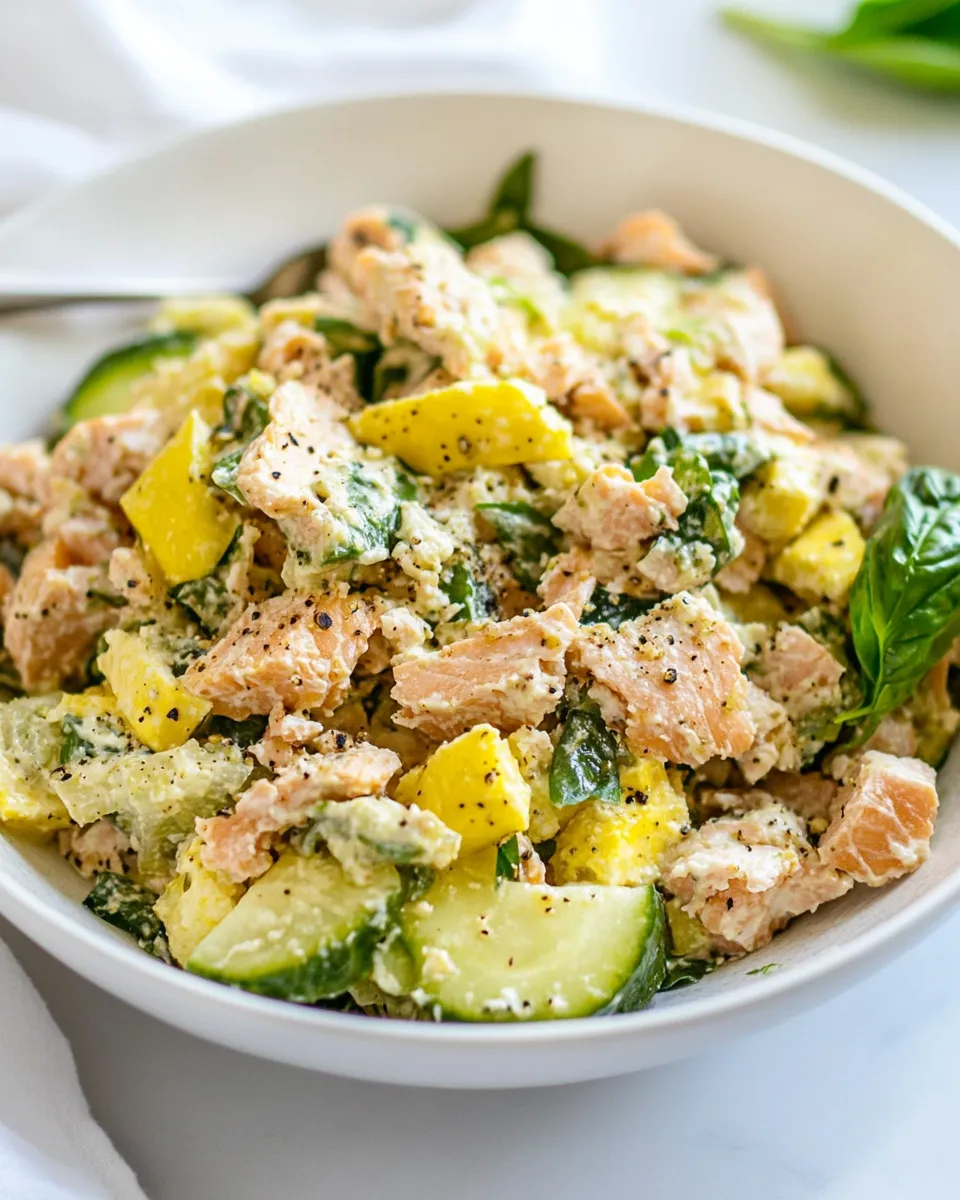 Homemade Easy Canned Salmon Salad (No Mayo!) photo