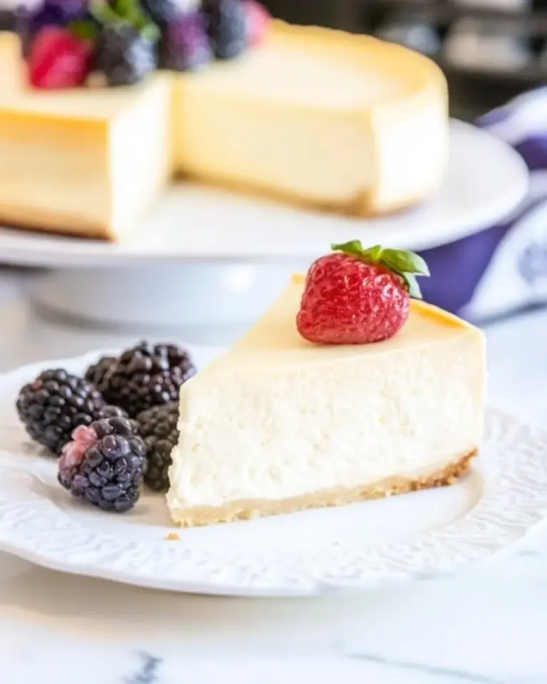 Homemade Easy Cottage Cheese Cheesecake Recipe (keto, low carb) photo
