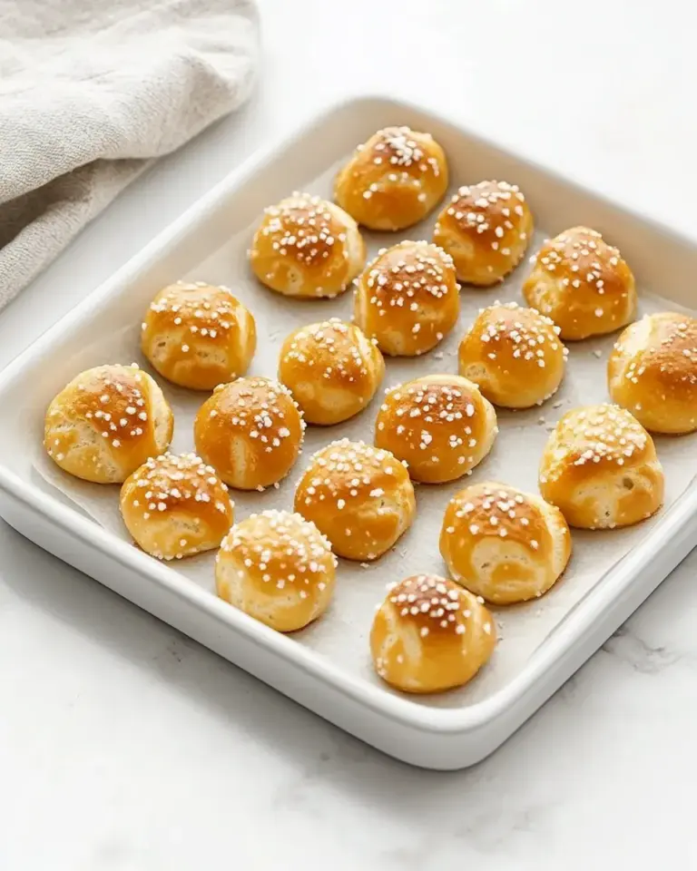 Homemade Easy Homemade Soft Pretzel Bites photo