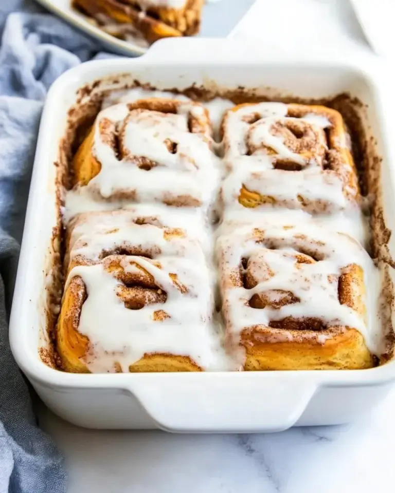 Homemade Easy Overnight Cinnamon Rolls photo