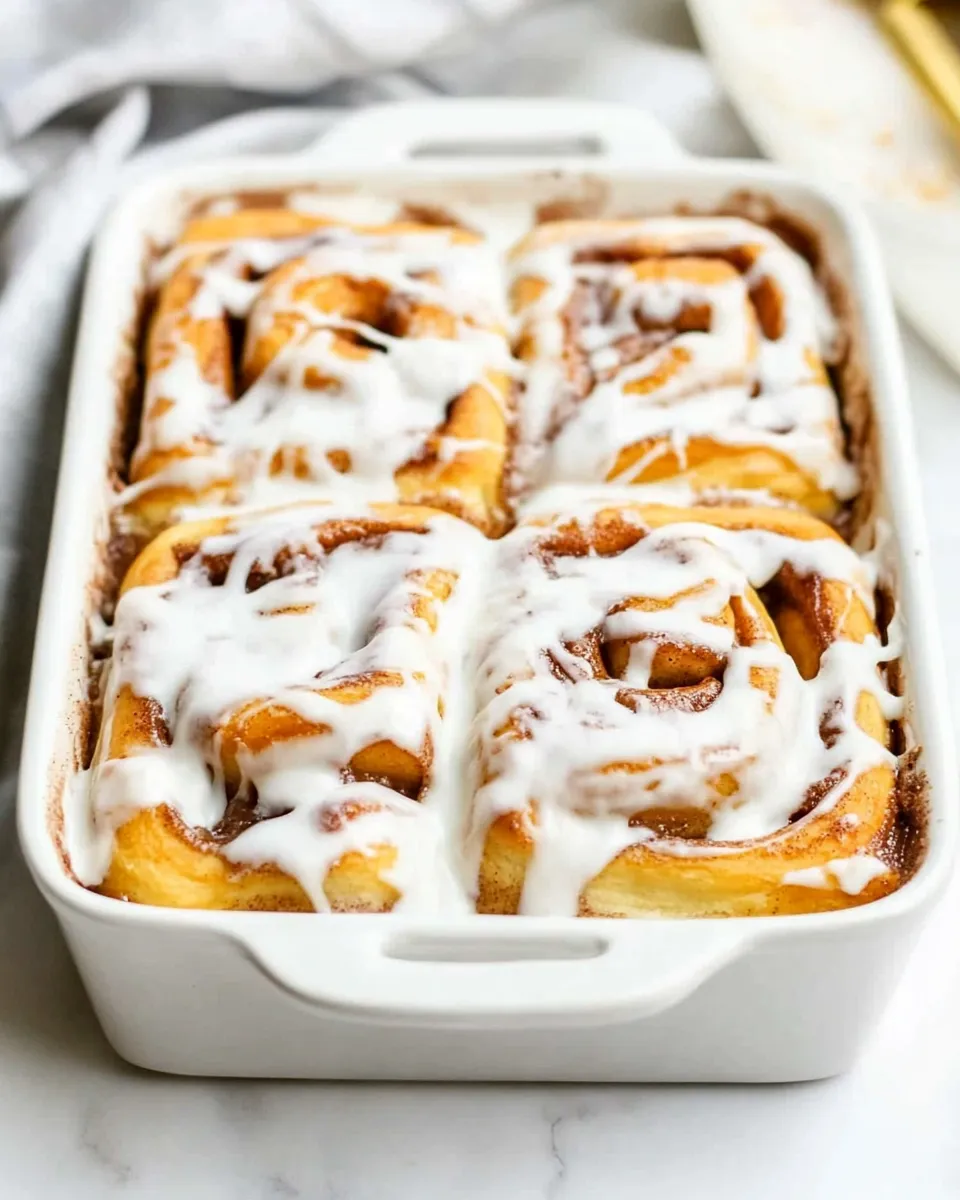 Delicious Easy Overnight Cinnamon Rolls recipe photo